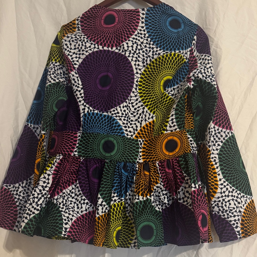 Colorful Patterned Blazer - Picture 3 of 3